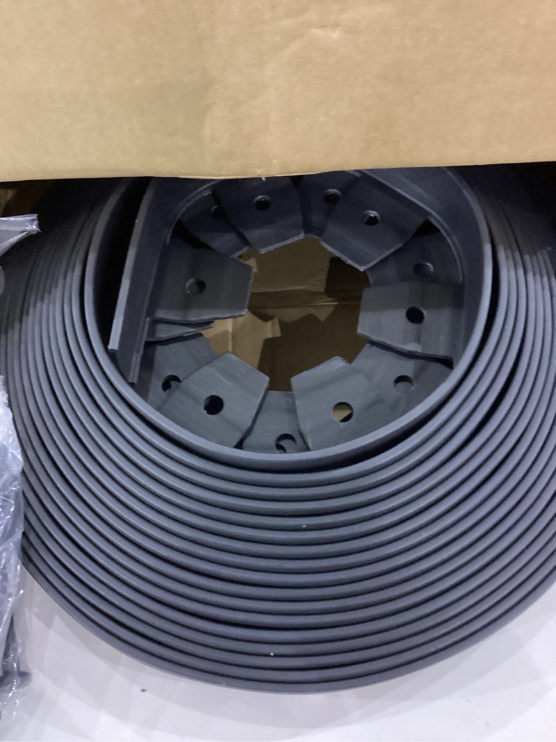 EasyFlex Heavy Duty No-Dig Landscape Edging - 50' Kit, Black