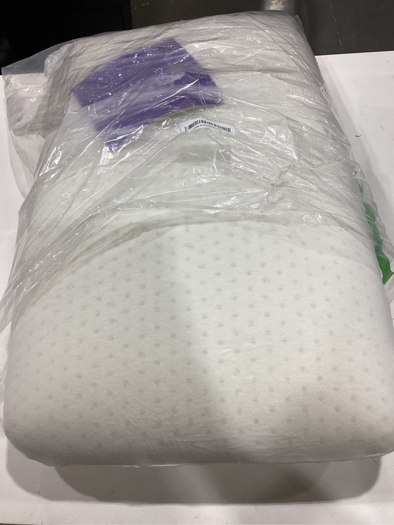 Condition photo showing Good Condition for talatex latex pillow, 100% natural premium latex firm pillow medium low pofile helps relieve pressure, neck and shoulder pain (standard, medium natural latex) medium latex standard