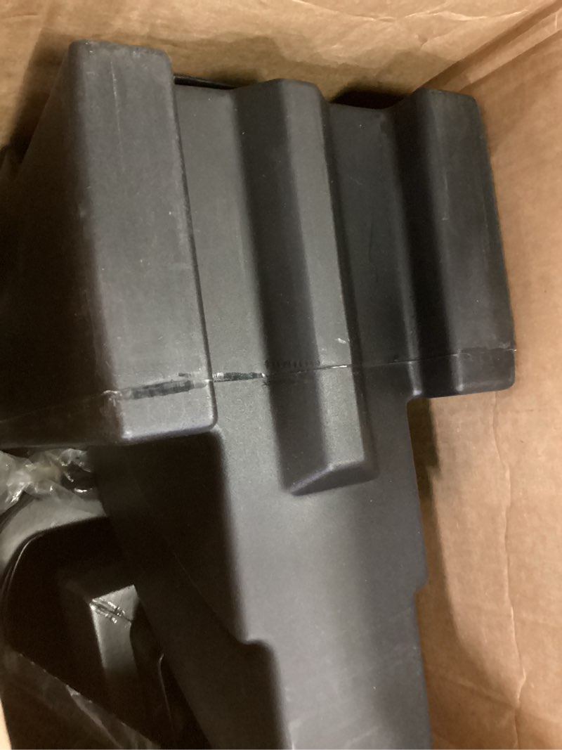 Condition photo showing Good Condition for step2 mailmaster hudson mailbox, magnetic door, large newspaper holder, heavy-duty, weather resistant, post mounting hardware kit included, black black mailbox