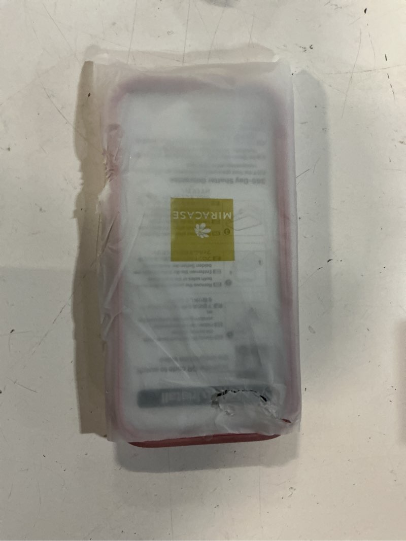 Condition photo showing New/Like New for miracase for iphone 17 pro max case 6.9" full-body phone case with built-in glass screen protector& full camera protector,[magnetic with magsafe] drop proof 17 promax cover, light pink iphone 17 pro max pink