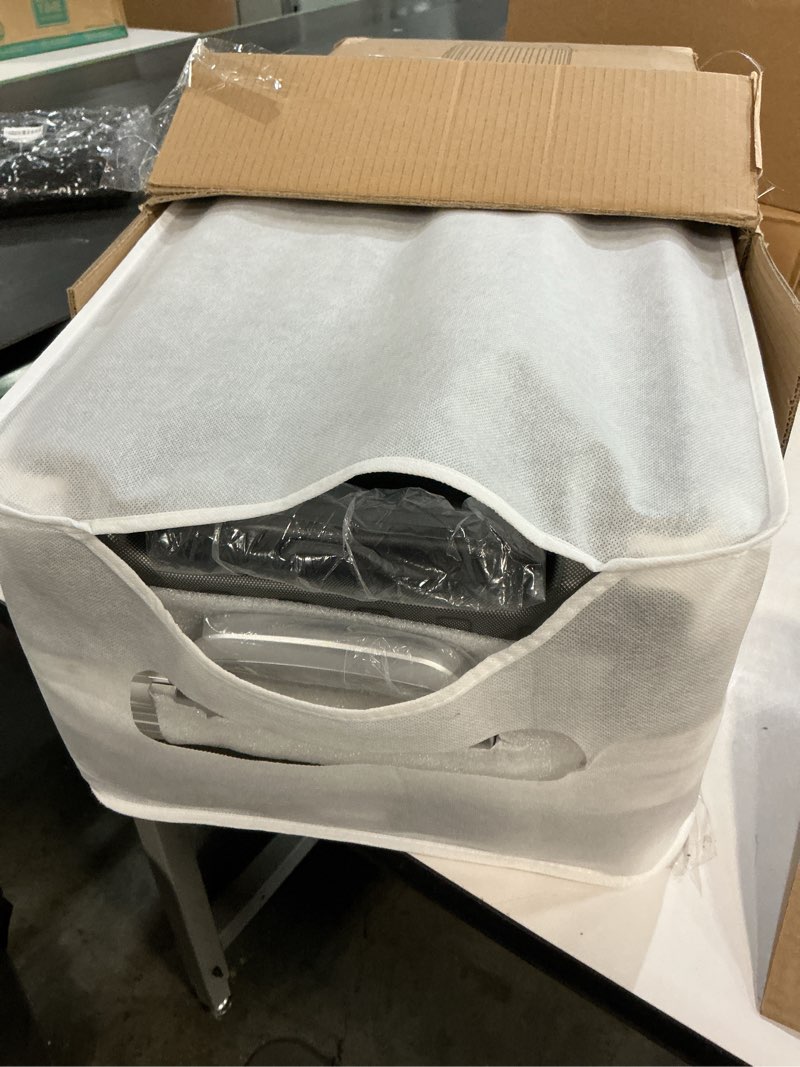 Condition photo showing Good Condition for Carry On Luggage with Spinner Wheels, 8010S Aluminum Frame Zipperless Polycarbonate Hard Shell Suitcase (ZX-Core, Charcoal Metallic, 20 Inch) Charcoal Metallic Carry-On 20-Inch