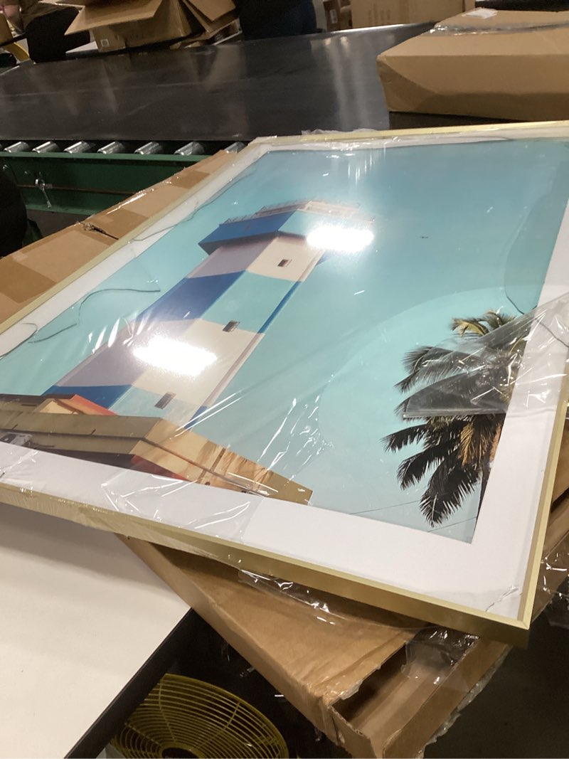 ((Broken glass))Metal Aluminum Photo Frames with Tempered Glass Tabletop Desk Display Hanging Hardwares Included,Goll
