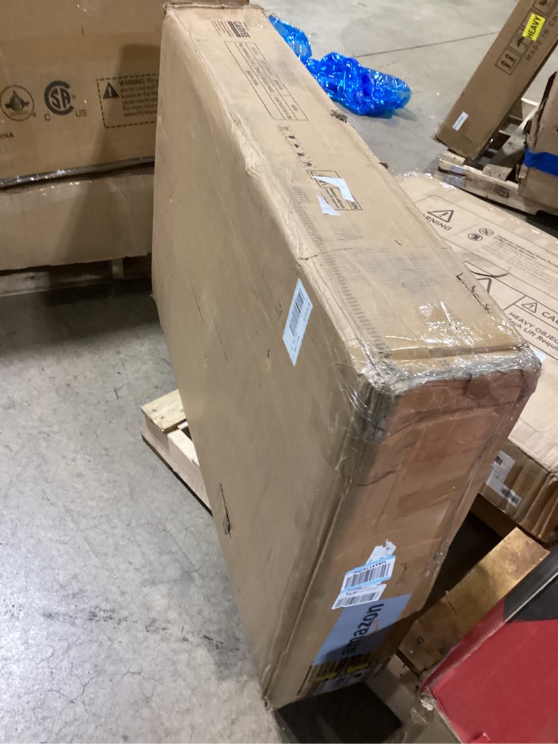 GarveeHome Dining Table Set for 4 with Storage Rack, 5-Piece Kitchen Table and Upholstered Chairs of