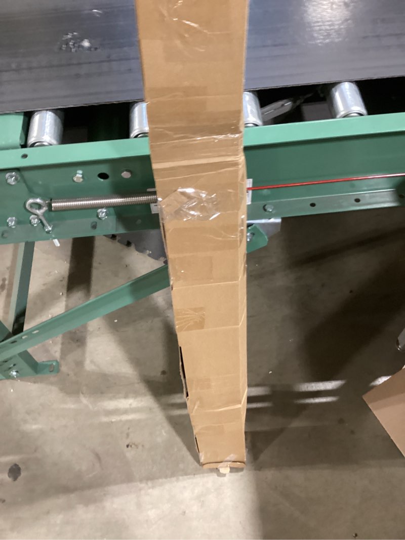 Condition photo showing As Is for allen + roth 44-in to 72-in Oil-Rubbed Bronze Fixed Single curve Adjustable Shower Curtain Rod