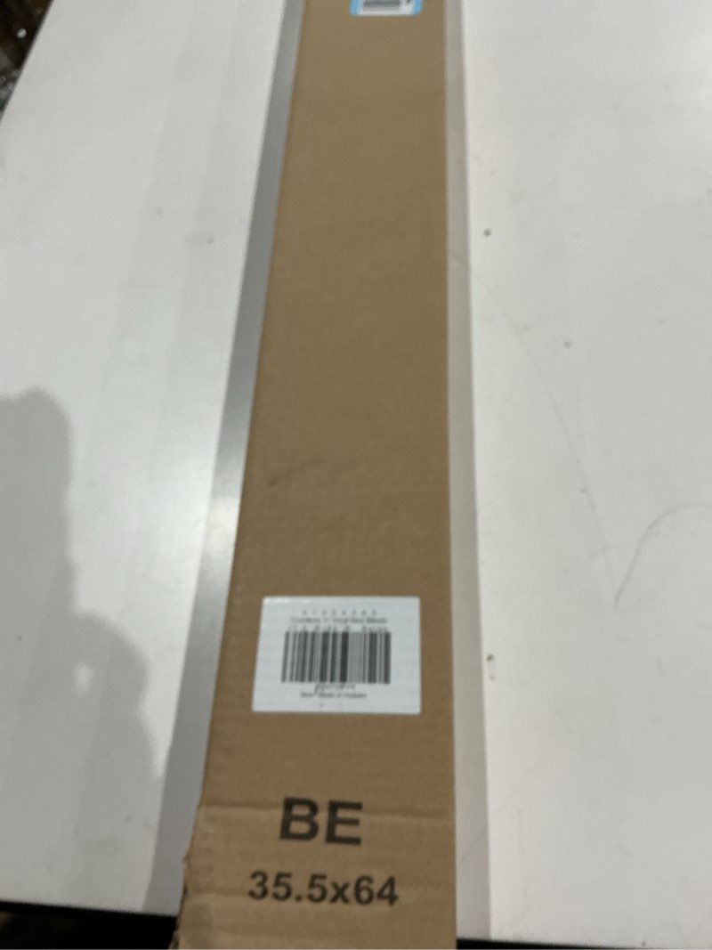 Condition photo showing Good Condition for lazblinds cordless beige 1” light filtering vinyl mini blinds, 35.5" w x 64" h horizontal window blinds for home, cordless shades for indoor windows beige 35.5"w x 64"h