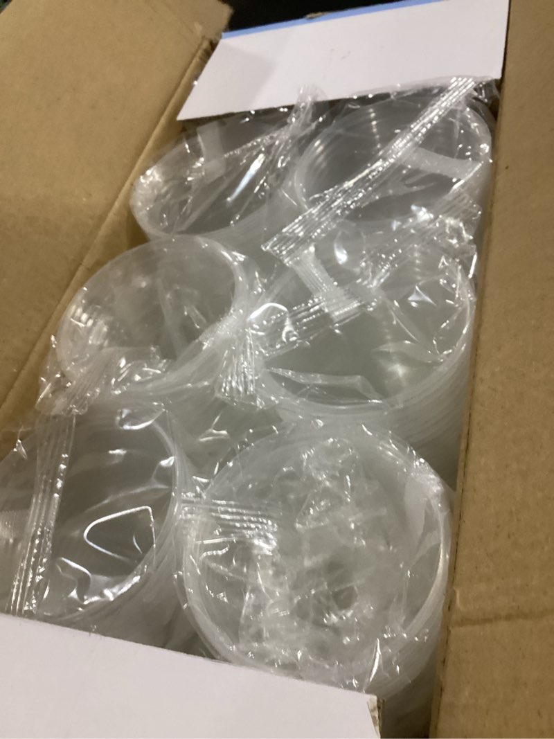 Condition photo showing Good Condition for 1000 Pack 7 oz Disposable Plastic Cups, Drinking Cups, Clear Plastic Cups Tumblers for Birthday Parties, Picnics, Ceremonies, and Weddings 1000pack-7oz