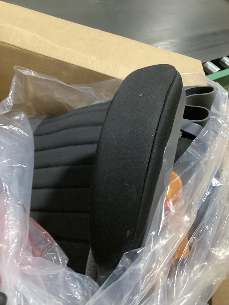 Condition photo showing Good Condition for chicco gofit cleartex plus backless booster car seat, latch attachment, quick-release latch removal, portable car booster seat for children at least 4 years old and 40-110 lbs, obsidian/black gofit cleartex plus obsidian/black