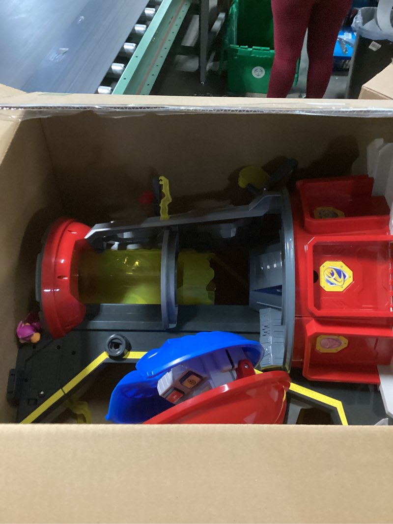 Condition photo showing As Is for Paw Patrol, Mighty Lookout Tower with 4 Exclusive Bonus Action Figures, Toy Car, Lights and Sounds (Amazon Exclusive), Kids Toys for Ages 3 and up
