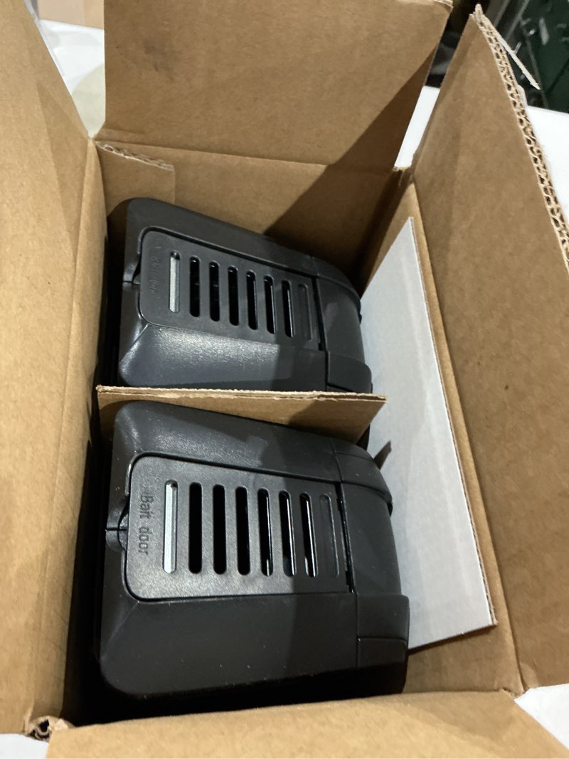 Condition photo showing As Is for owltra ow-1 indoor electric rat trap 2pcs, instant kill rodent zapper with pet safe trigger, black 2 pack electric rat trap