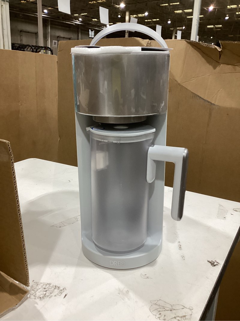 Condition photo showing As Is for dreo reverse osmosis water filter countertop, ro filtration system, 3:1 pure to drain, tds & filter life & autofill pitcher, installation-free, self-cleaning water purifier, ro water filter 112 3l gray 3l