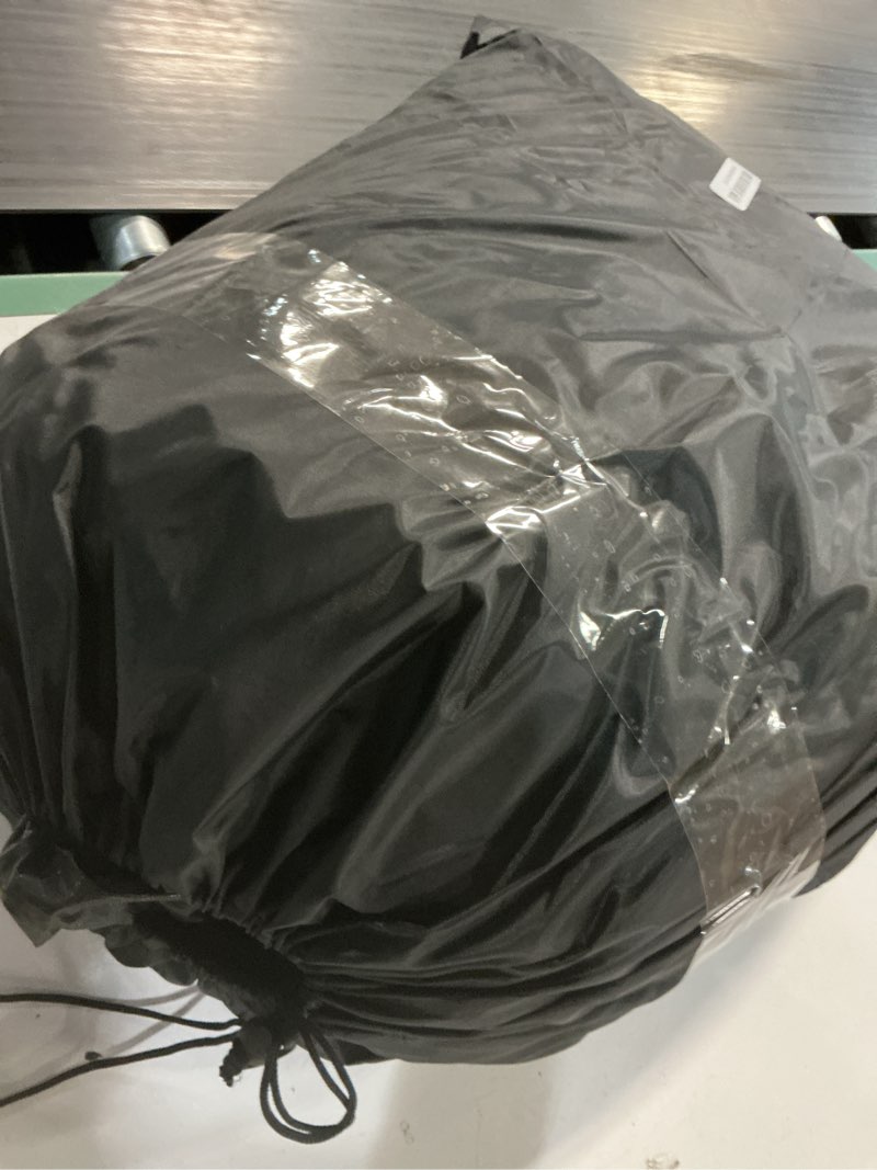 Condition photo showing As Is for 7 layers suv car cover waterproof all weather, heavy duty car cover for automobiles with zipper full exterior cover outdoor uv snow wind protection, universal full car cover 176" to 190"