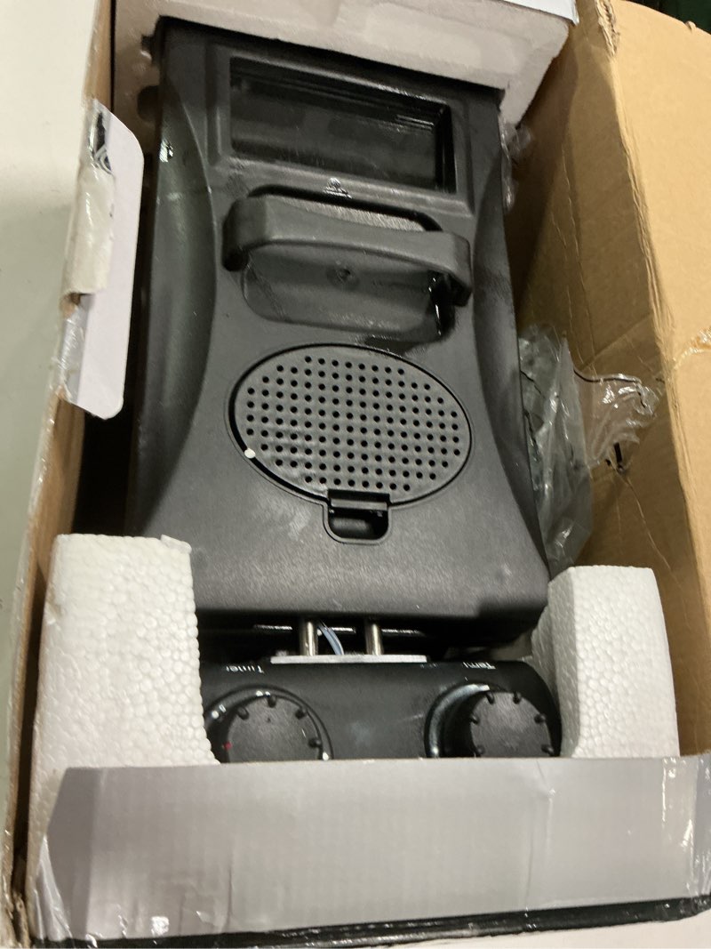 Condition photo showing As Is for Elite Gourmet EDF-3500 Electric Immersion Deep Fryer. Removable Basket, Timer Control Adjustable Temperature, Lid with Viewing Window and Odor Free Filter,Stainless Steel,3.5 Quart / 14 Cup