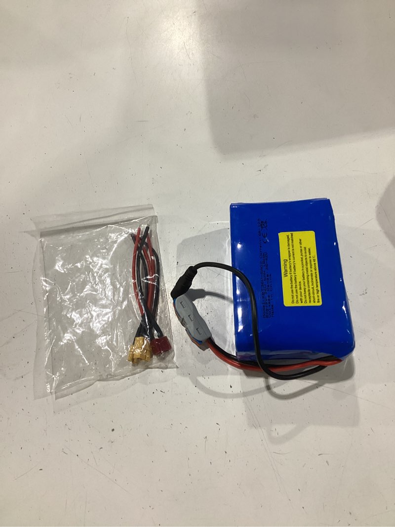 Condition photo showing Good Condition for kbt 36v 5ah rechargeable li-ion battery pack, with charger, charging cable, cable connector, build-in 10a bms