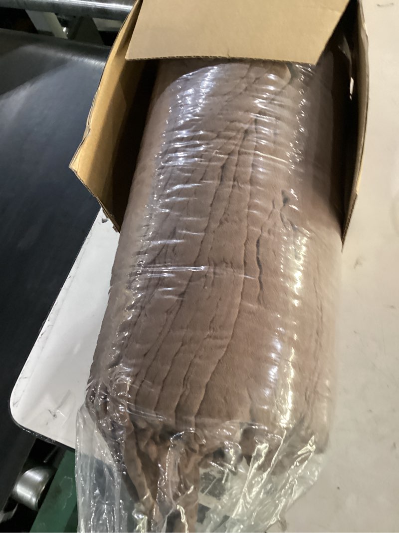 Condition photo showing Good Condition for 100% cotton muslin blanket california king 120" x 90", 6 layers breathable and lightweight oversized blankets for bed, soft cooling gauze blanket for adults all season, tan 07 - tan cal king (120" x 90")