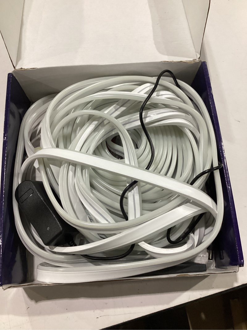 Condition photo showing Good Condition for led neon lights,50ft rgb neon rope lights,with remote control/app control,music sync,timer function,ip67 waterproof flexible neon strip lights,for bedroom gaming outdoors decor