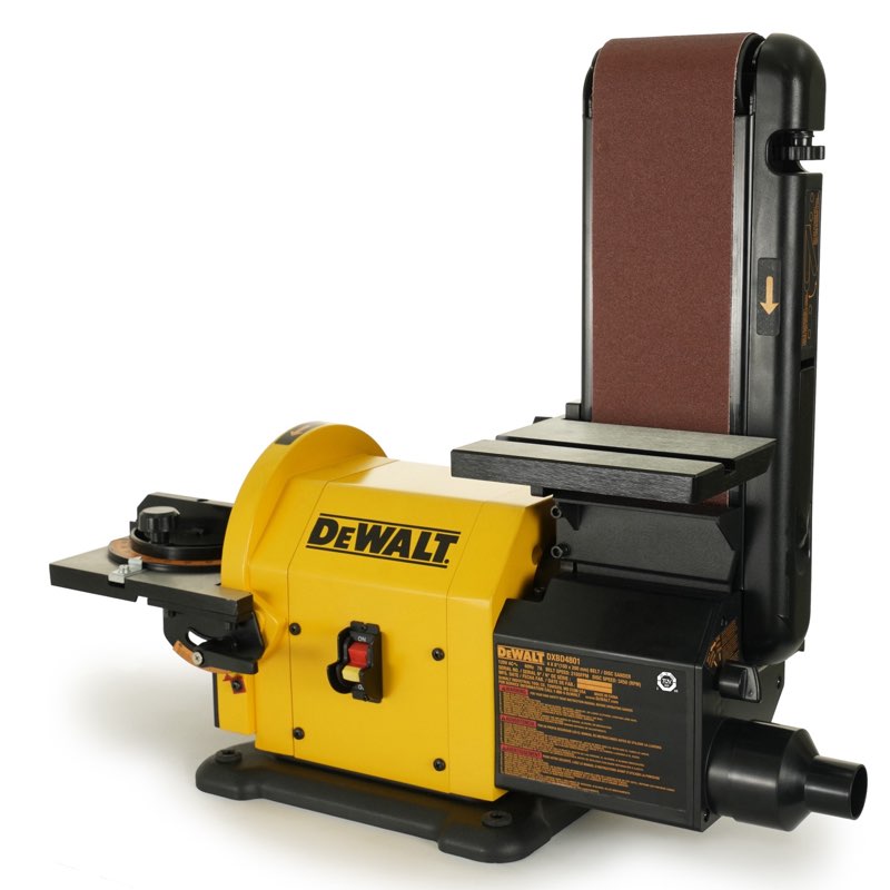 DEWALT 4-in x 36-in Belt 7 -Amp Benchtop Sander in the Benchtop