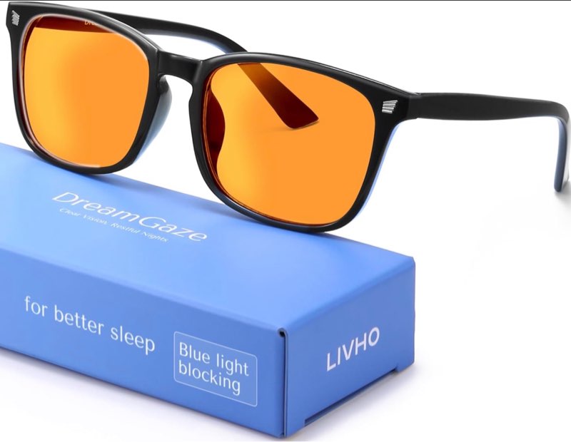 DreamGaze 99.9% Blue Light Blocking Glasses for Better Sleep - Anti Blue Light Glasses Men - Premium Computer Gaming Glasses Black Gaming