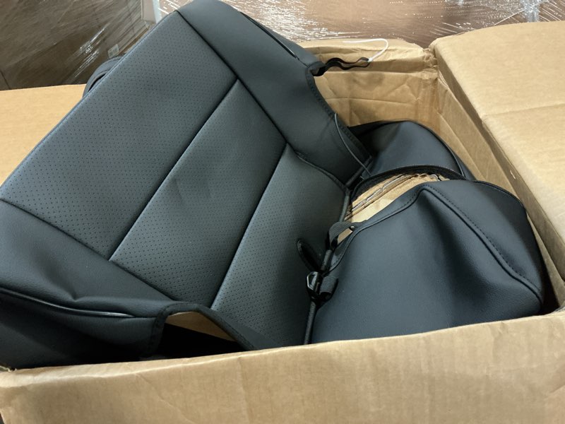 Condition photo showing Good Condition for EKR 4runner Seat Covers Full Set 5 Seats 2025 2026,Car Seat Cover for Toyota 4 Runner,Leather Seat Covers for Cars SUV,Automotive Seat Covers,Car Seat Protector Cushion Waterproof(Black) Faux Leather(Black) 2025-2026 4runner 2-ROW,5 seats model