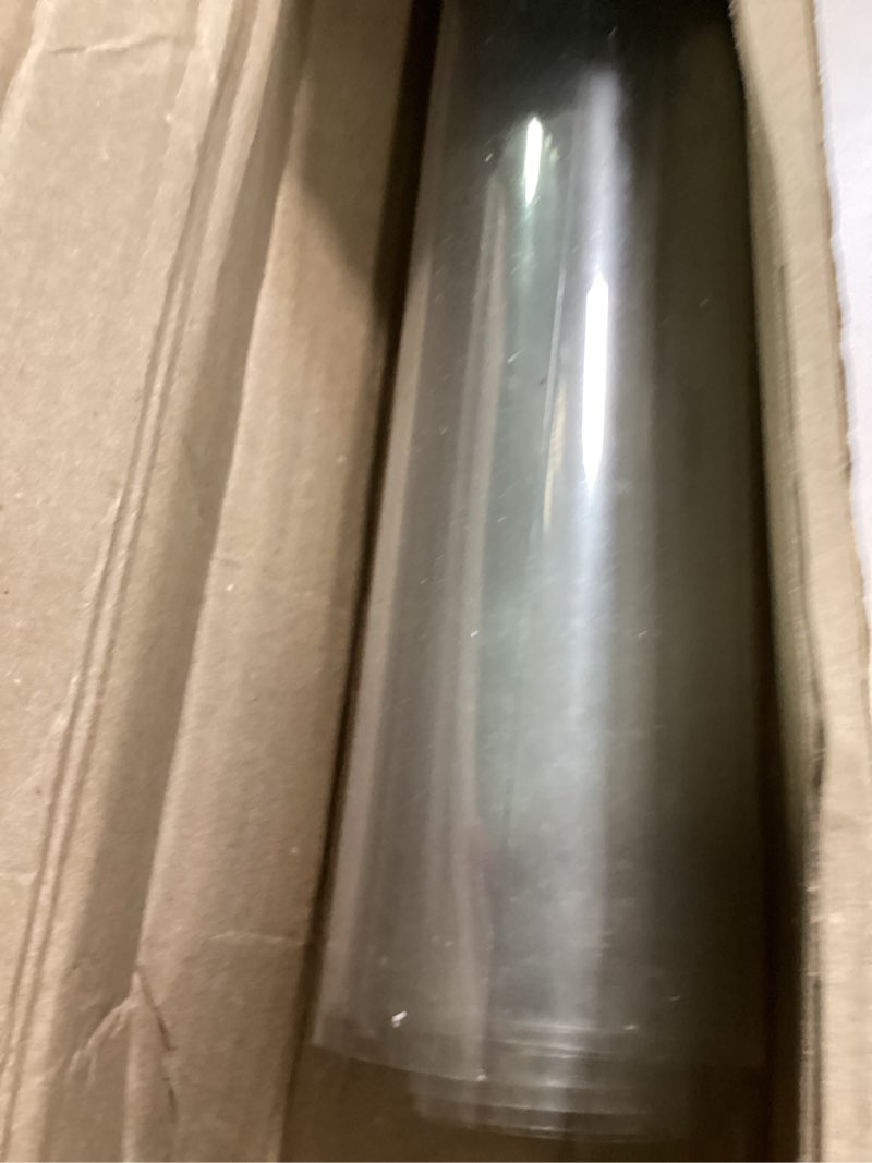 etechmart 44 x 96 inch clear table cover protector, 1.5mm thick custom pvc table cover tablecloth, plastic desk pad mat, waterproof vinyl table top protector for kitchen, coffee table, writing desk