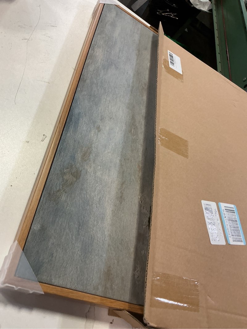 Condition photo showing Good Condition for InSimSea Framed Canvas Wall Art Vintage Decor, Classical Landscape Paintings Artwork, Large Prints, Vintage Nature Decor, Retro Wall Decoration for Bedroom Living Room Bathroom, 16"x24" Lake George 24"L x 16"W