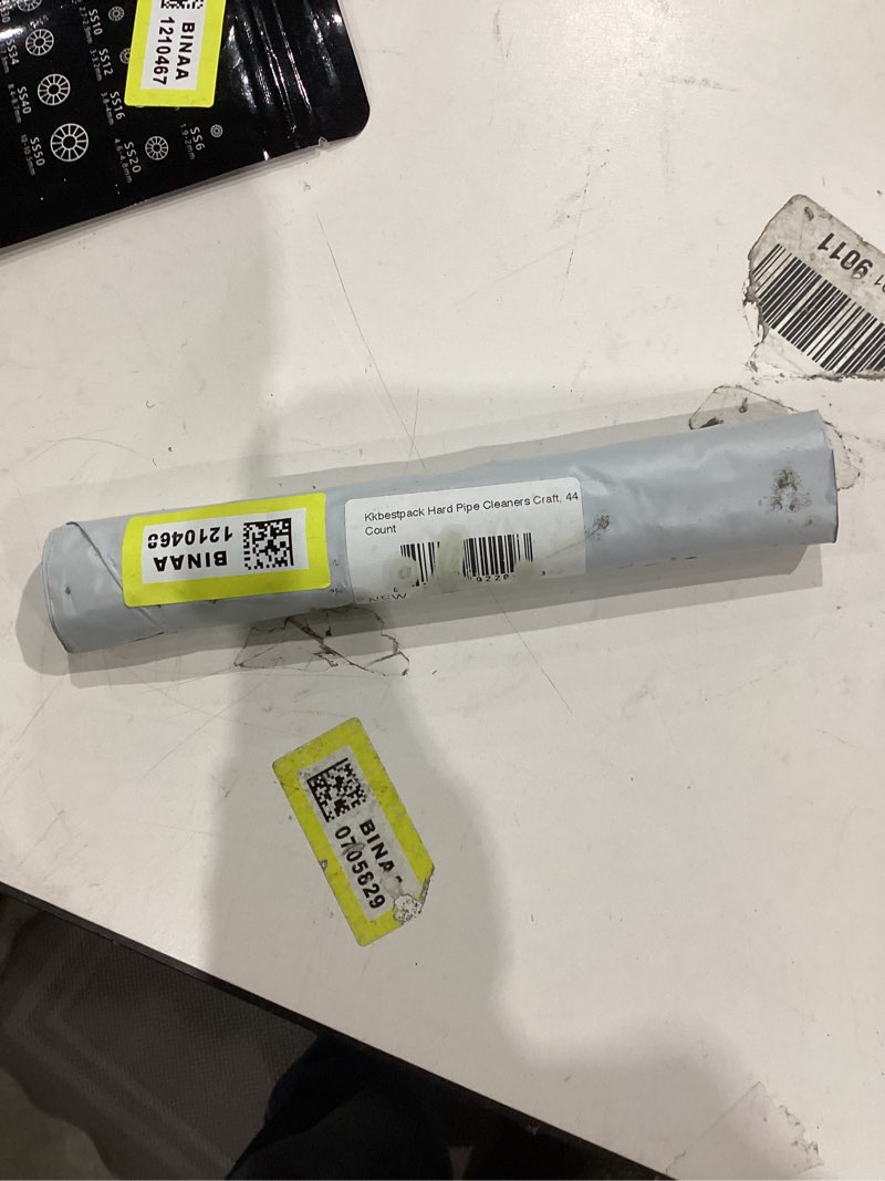 Condition photo showing New/Like New for Kkbestpack Hard Pipe Cleaners Craft (Hard176 Count) Hard 176 Count