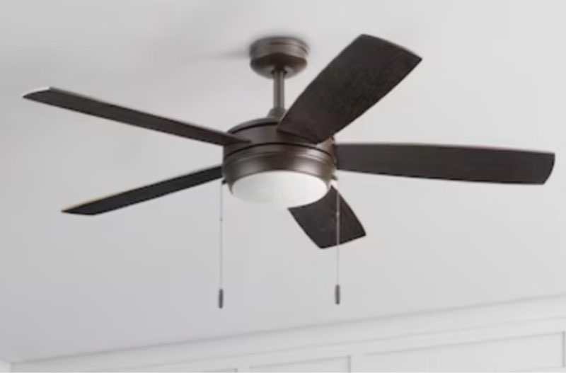 1k+ views last week harbor breeze brenthaven easy2hang 52-in bronze with black walnut/mocha blades