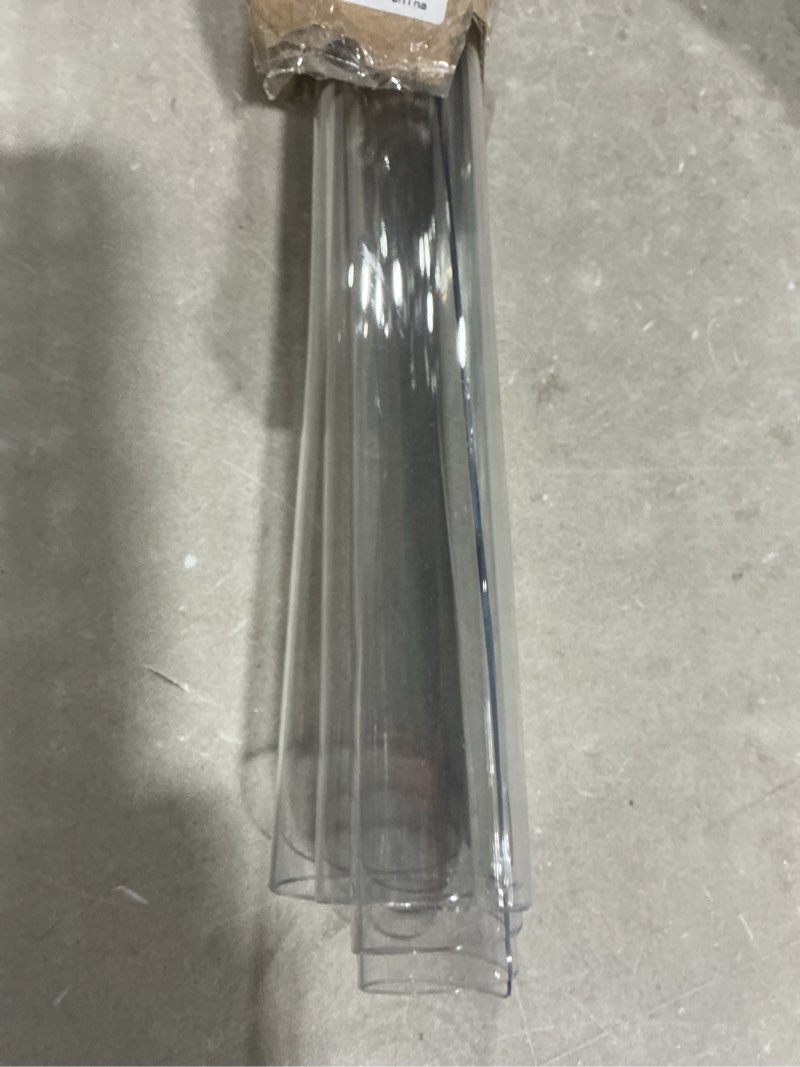 Condition photo showing Good Condition for clear desk mat, non-slip pvc desk protector mat with round edge, heat resistant & waterproof clear desk writing mat for home and office (23.6"*15.7") 23.6”*15.7“