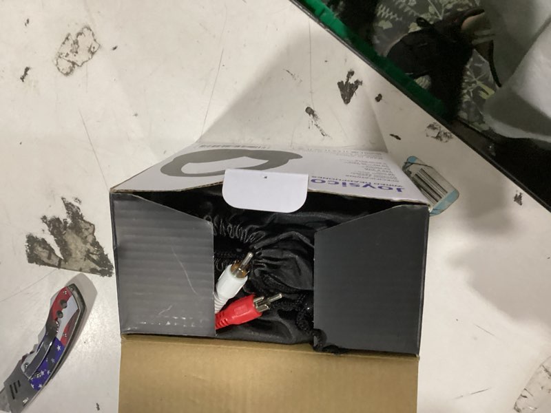 Condition photo showing Good Condition for joysico 19.5ft / 6m extra long cord headphones for tv pc with volume control, spring coiled cable, 3.5mm aux, wired over ear earphones for seniors hard of hearing, large comfortable computer headset