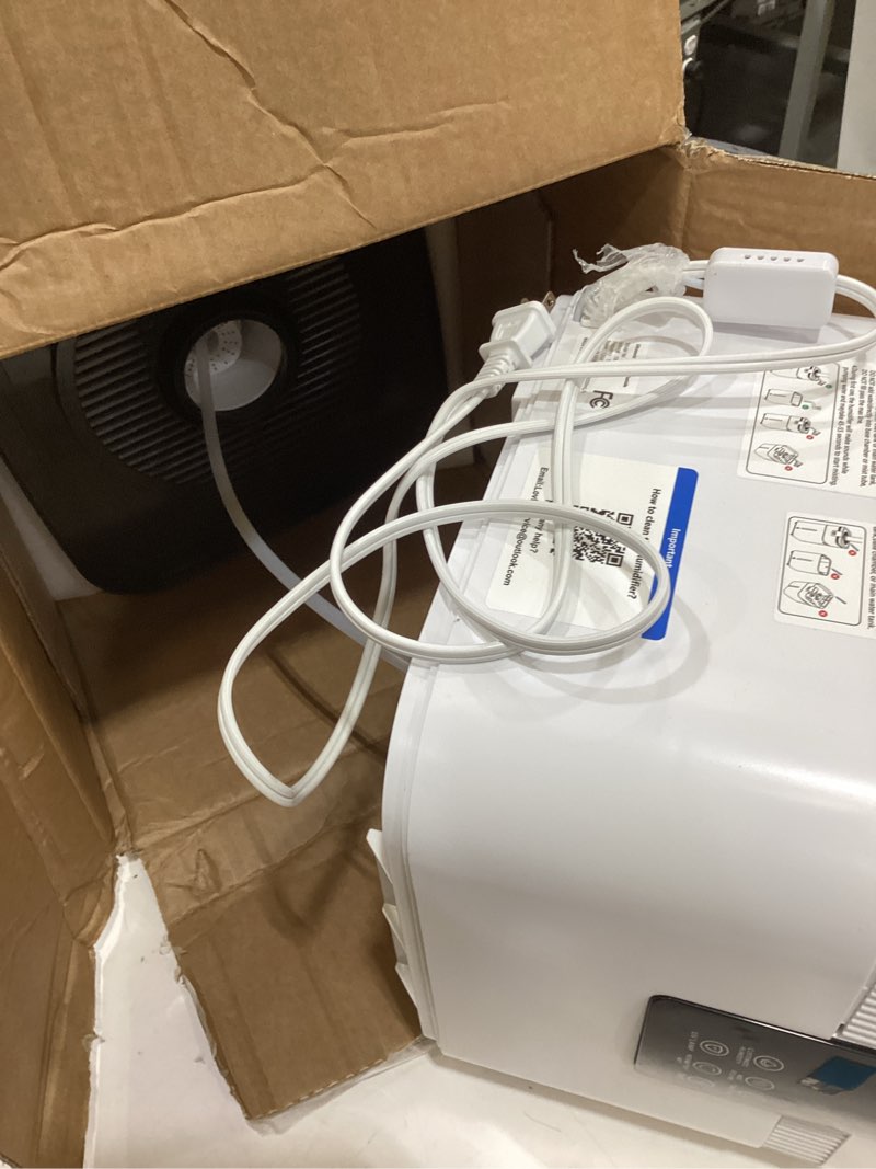 Condition photo showing As Is for 30l/7.93gal commercial humidifier large room 4200 sq.ft, whole house humidifiers 3000ml/h mist output, cool mist industrial humidifiers for home, plants, office, warehouse, greenhouse