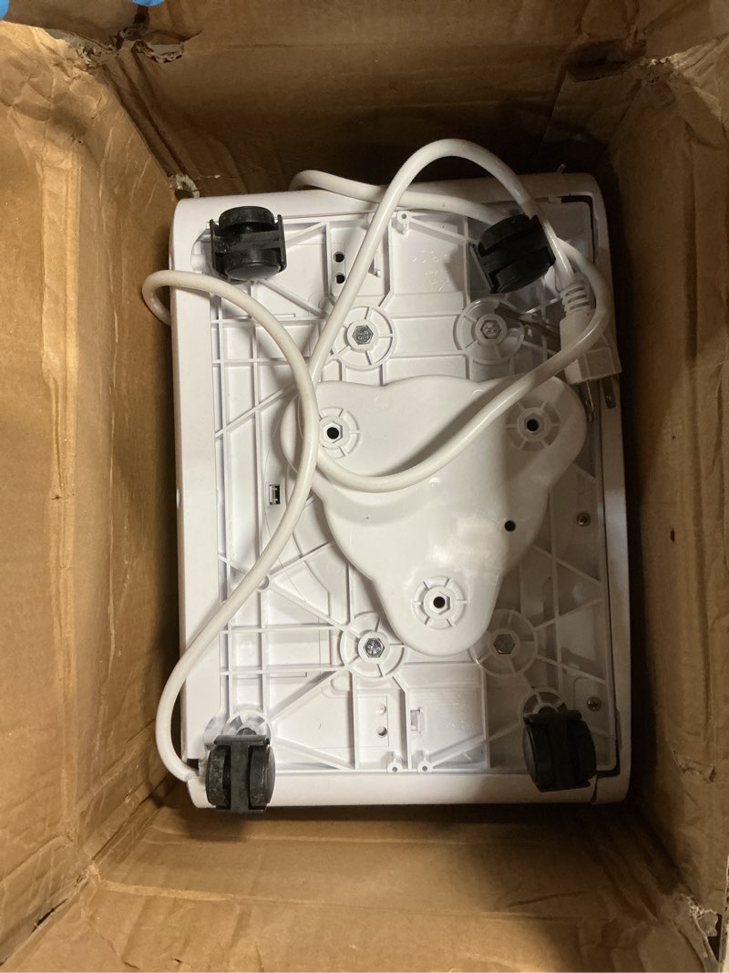 Condition photo showing As Is for HUMSURE 4500 Sq. Ft 80 Pints Dehumidifier for Basement and Home, Bathroom, Bedroom, Equipped With Drainage Hose, Automatic Defrosting, 24-Hour Timer Function