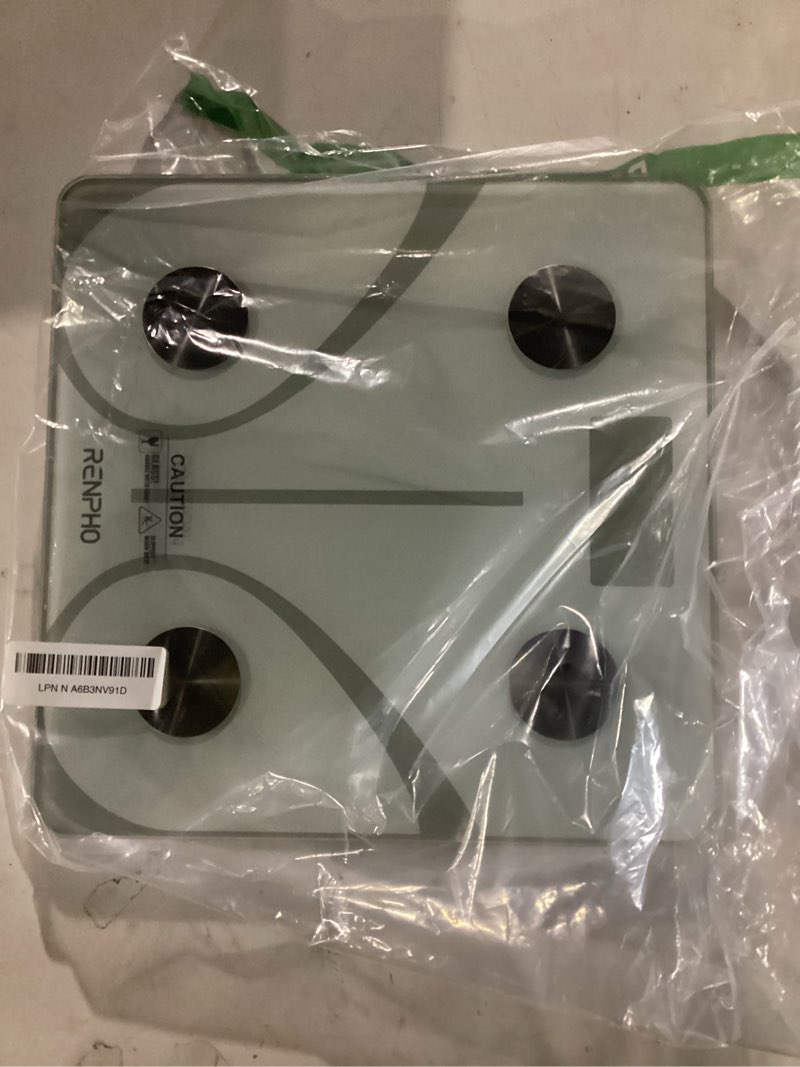 Condition photo showing Good Condition for RENPHO Smart Scale for Body Weight, FSA&HSA Eligible, Digital Bathroom Scale BMI Weighing Bluetooth Body Fat Scale, Body Composition Monitor Health Analyzer with Smartphone App (White, 11"/280mm) White 11"/280mm