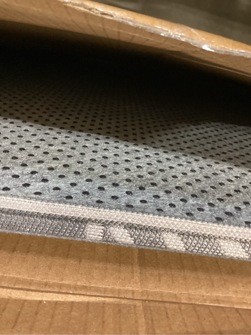 Condition photo showing Good Condition for anji mountain rug'd office chair mat for carpet & hardwood floor - jacquard woven, anti-slip backing, low pile, floor protector desk chair mat, office rugs for rolling chairs (helix - 36" x 48") helix 36" x 48"