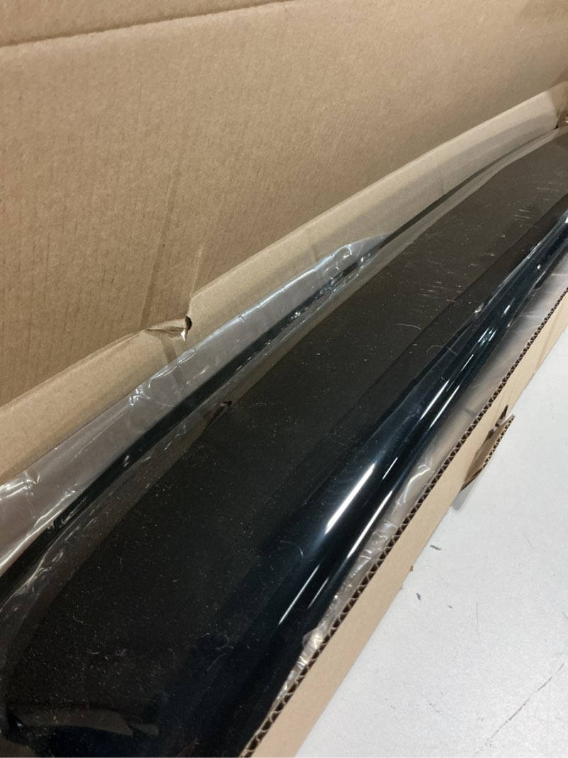 Condition photo showing Good Condition for set of 1 35" / 89cm (34" between the inner edge) sun/rain guard top sun/moon roof visor fit 28“-34” moonroof/sunroof universal small size smoke acrylic tape-on car accessories not wider than 34"