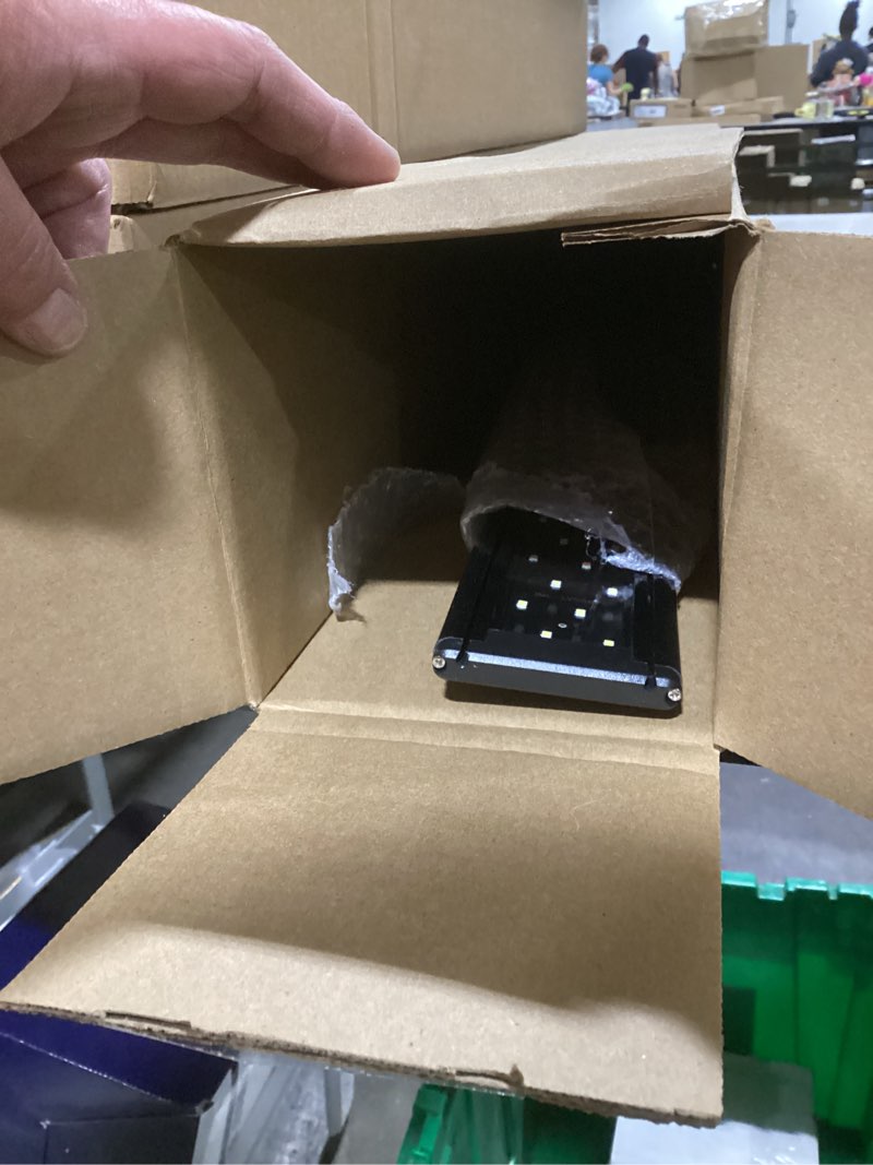 Condition photo showing As Is for hygger led aquarium light with timer, 15w full spectrum fish tank plant growth lamp, 24 h remote control, adjustable brightness & 10 colors, extendable bracket, power-off memory, fits 12-18 inch tank 15w for 12-18 inch tank