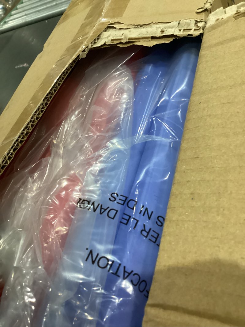 Condition photo showing Good Condition for Patent Authorized Giant 4 Connect in a Row Game, Height Adjustable Jumbo Yard Games for Kids and Adults Outdoor Play, Backyard Large Four Connect Floor Games (Blue/Red)