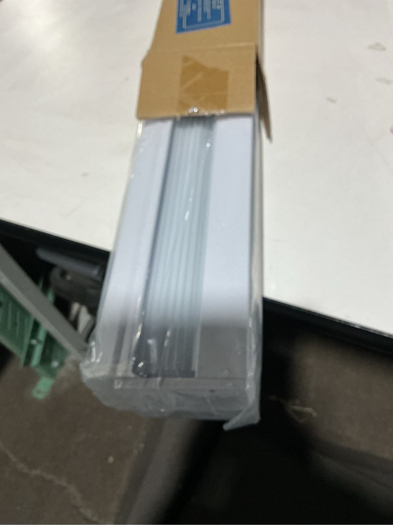 Condition photo showing Good Condition for Joydeco No Drill Zebra Blinds for Windows, Cordless Day & Night Dual Sheer Roller Shades, Easy Installation, Free-Stop Lift System, Light Filtering Privacy Blinds for Home(White,34" W x 75" H) A-white (No Drill) 34"W x 75"H