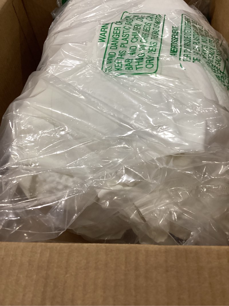 Condition photo showing Good Condition for Bedsure Cotton Duvet Cover Queen - 100% Cotton Waffle Weave Bright White Duvet Cover Queen Size, GentleSoft™ and Breathable Bedding Set for All Season, 3 Pieces, 90"x90" Queen (90" x 90") 02 - Bright White (No Comforter)