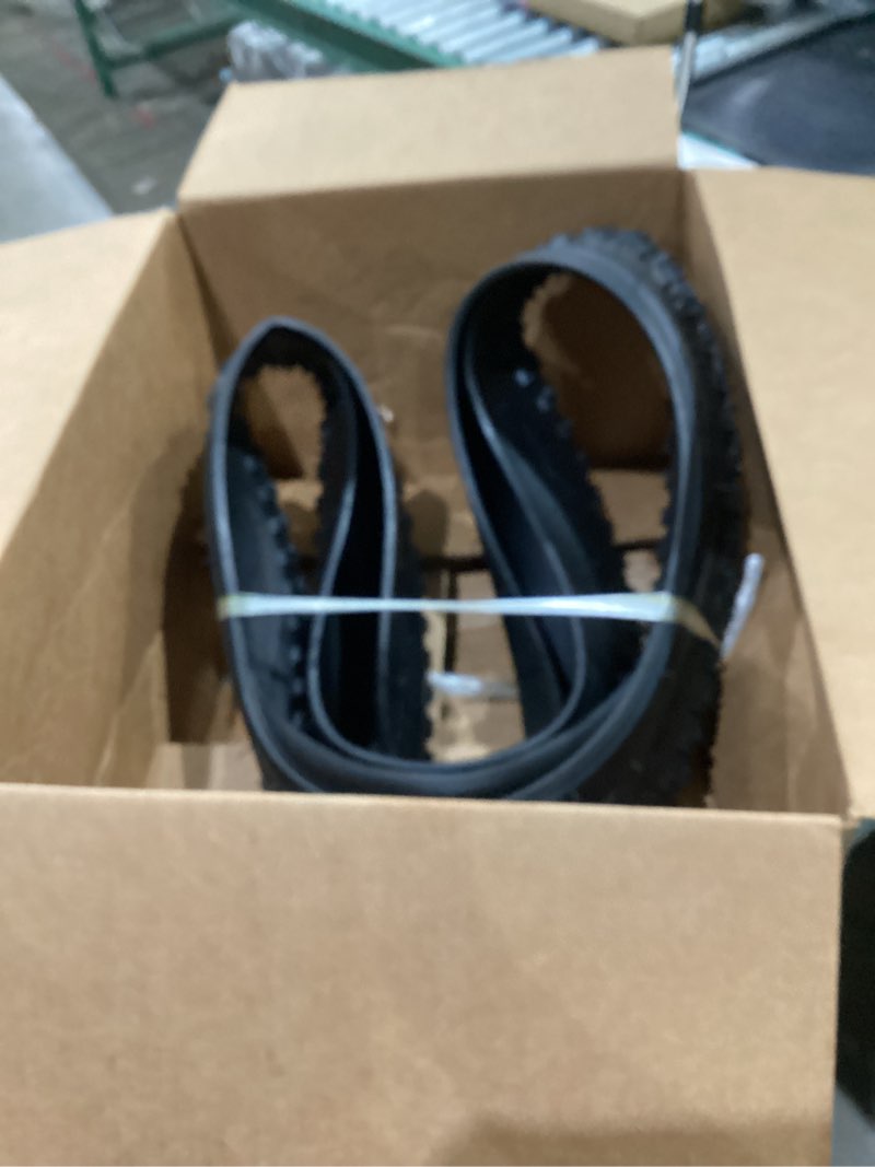 Condition photo showing As Is for 1 pack 26" mountain bike fat tire 26 x 3.0 plus 1 pack fat bike tube 26x2.5/3.0 av33mm valve compatible with 26x3.0 mountain bike tire/snow bike tire(black)