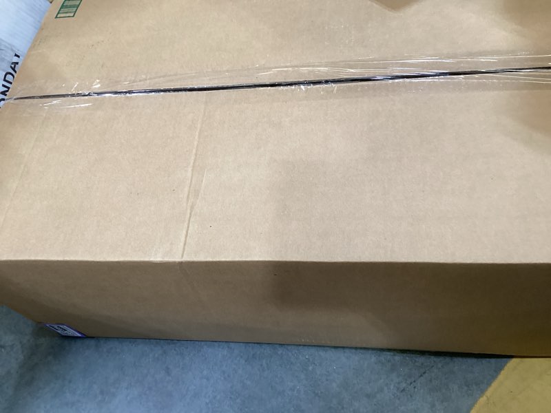 Condition photo showing As Is for rockland melbourne hardside expandable spinner wheel luggage, medium 24", charcoal 24" medium charcoal