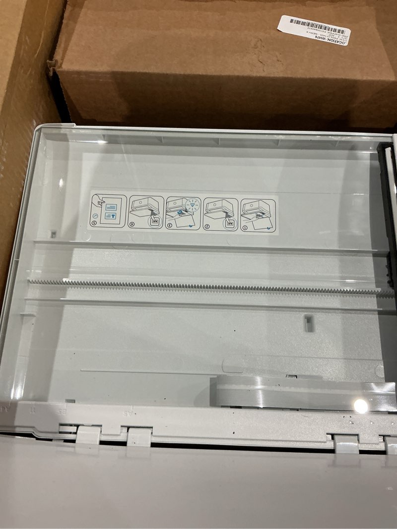 Condition photo showing As Is for hp laserjet mfp m140w wireless black & white printer, print, scan, copy, fast speeds, easy setup, mobile printing, best-for-small teams