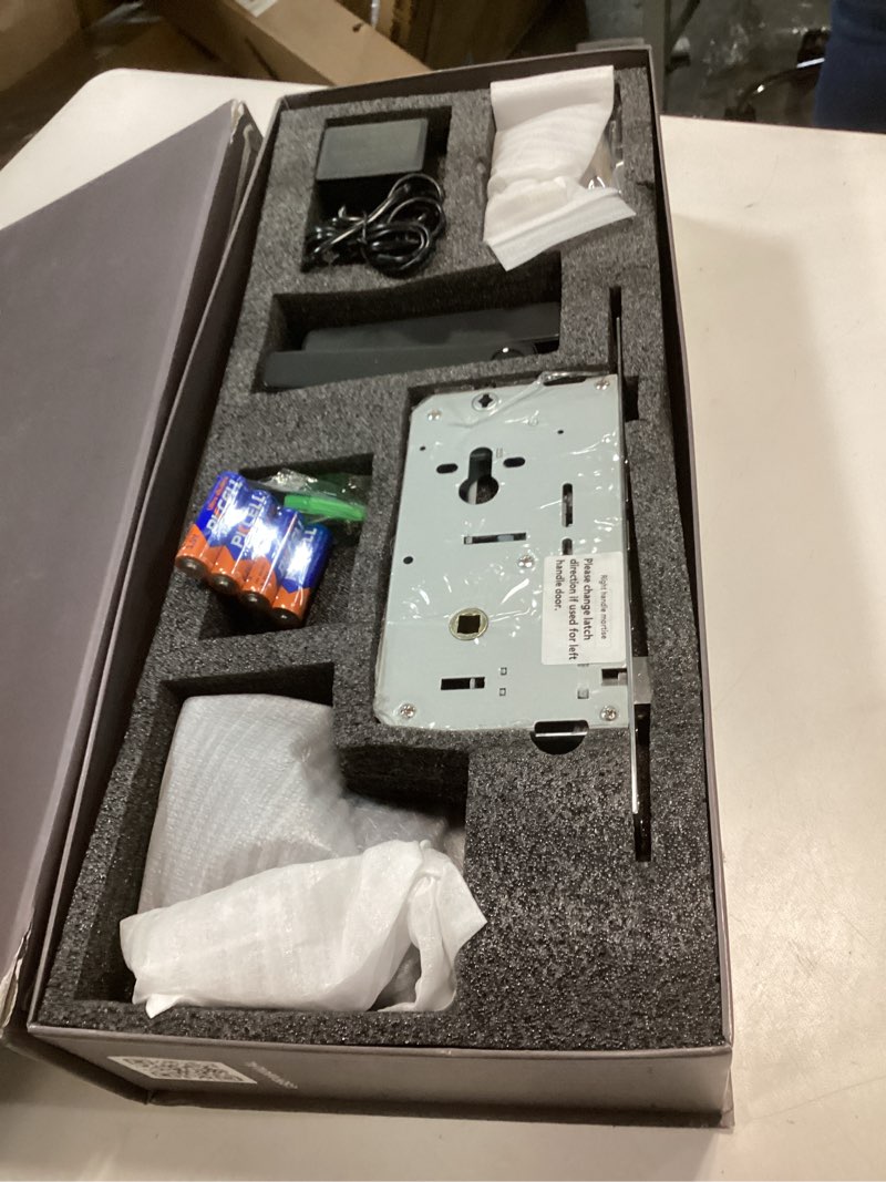 Condition photo showing Good Condition for WiFi Smart Door Lock with Camera - European DIN Standard (Not U.S ANSI Compatible) – Keyless Mortise Lock Set with Fingerprint, Keypad, RFID & App – Pro Installation Smart Minimal