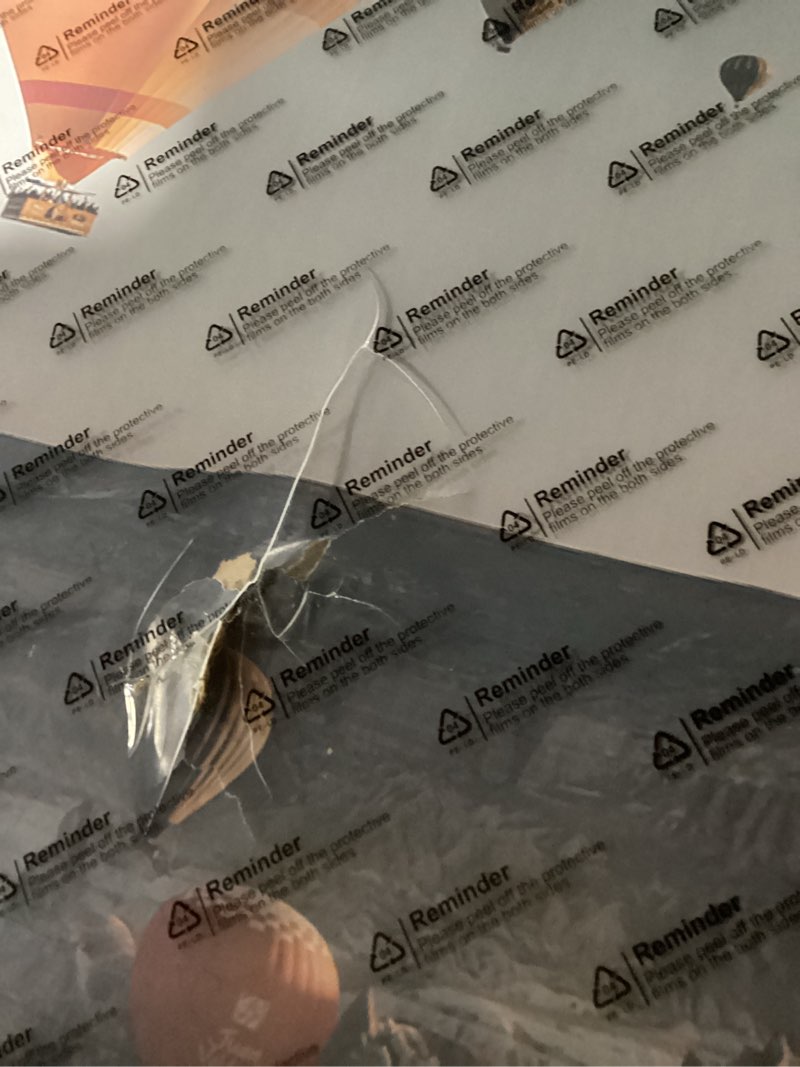 Condition photo showing As Is for Similar to. Americanflat 26x32 Picture Frame with Polished Plexiglass - Use as 22x28 Frame with Mat or Display 26x32 Photo Without Mat - Hudson Collection - Wide Picture Frames for Wall Display - Black Black 26x32