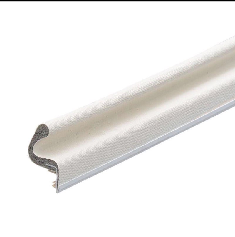 frost king white plastic seal for doors 7 ft. l x 1 in. 25 pcs
