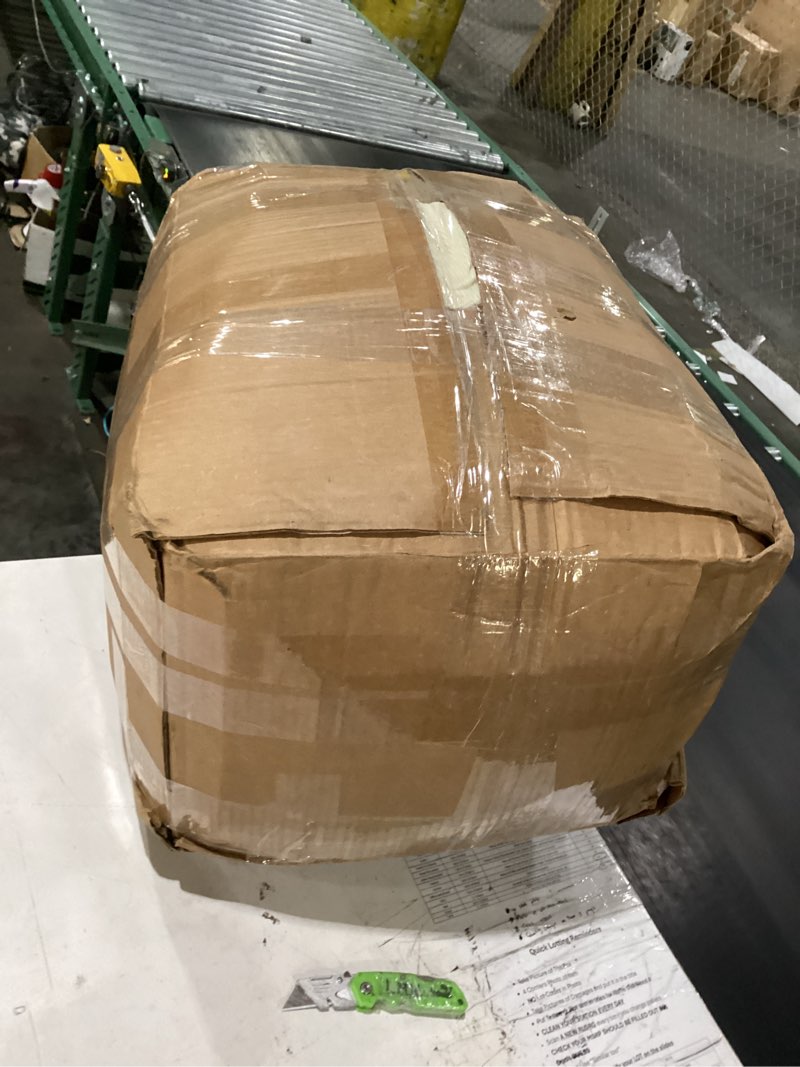Condition photo showing Good Condition for cream corduroy beanbag