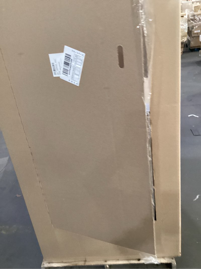 Half of pallet damaged  and incomplete appliances 