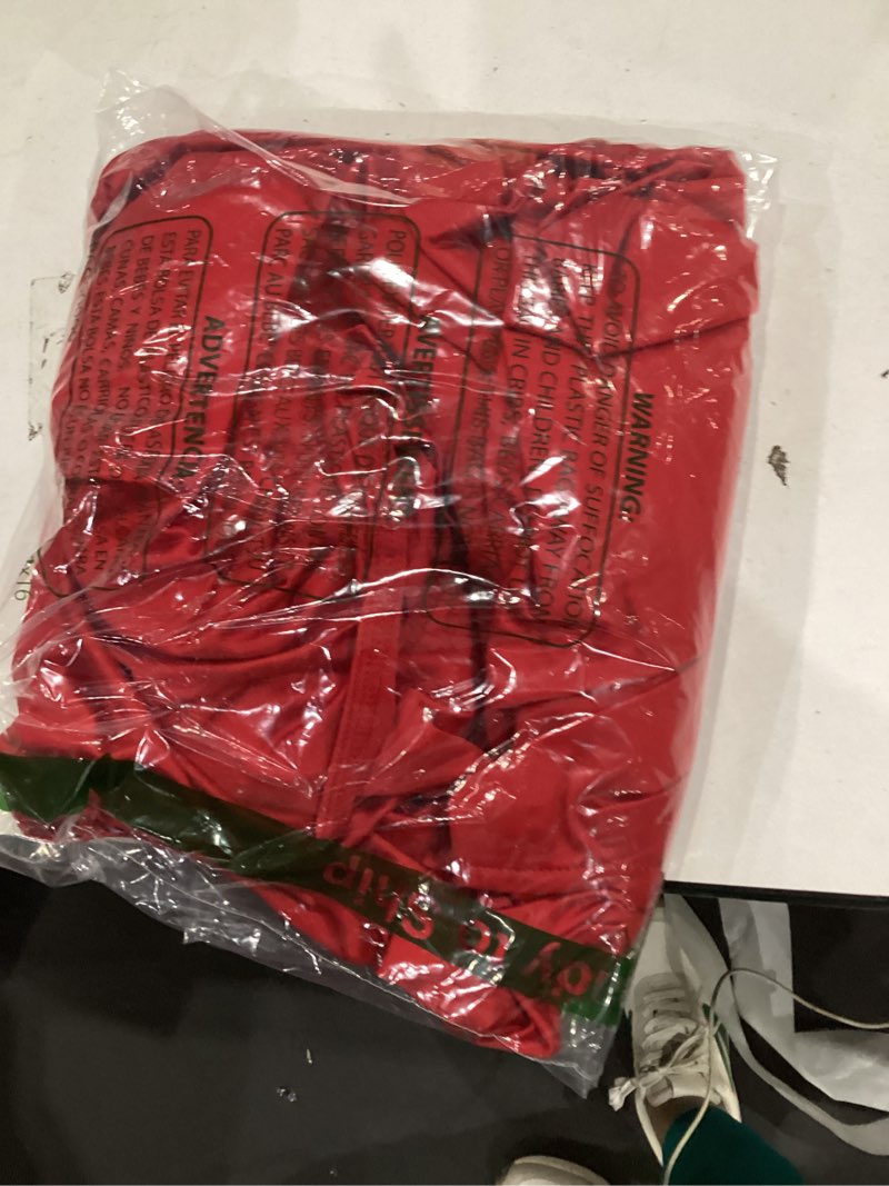 Condition photo showing Good Condition for ymduch women's elegant one shoulder sleeveless twist waist bodycon party long dress x-large red