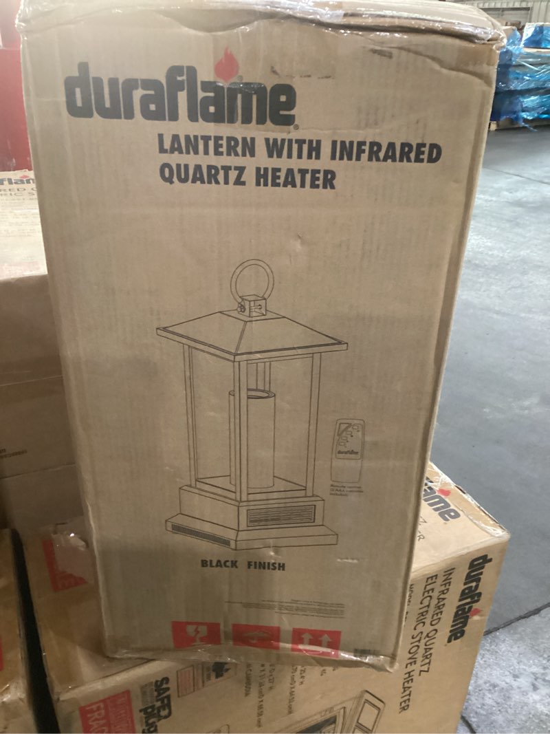 Condition photo showing New/Like New for 29” duraflame® Infrared Quartz Electric Lantern Heater