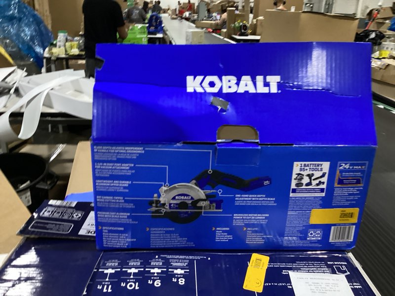 Condition photo showing Good Condition for kobalt 24-volt 4-1/2-in brushless cordless circular saw (battery and charger not included)