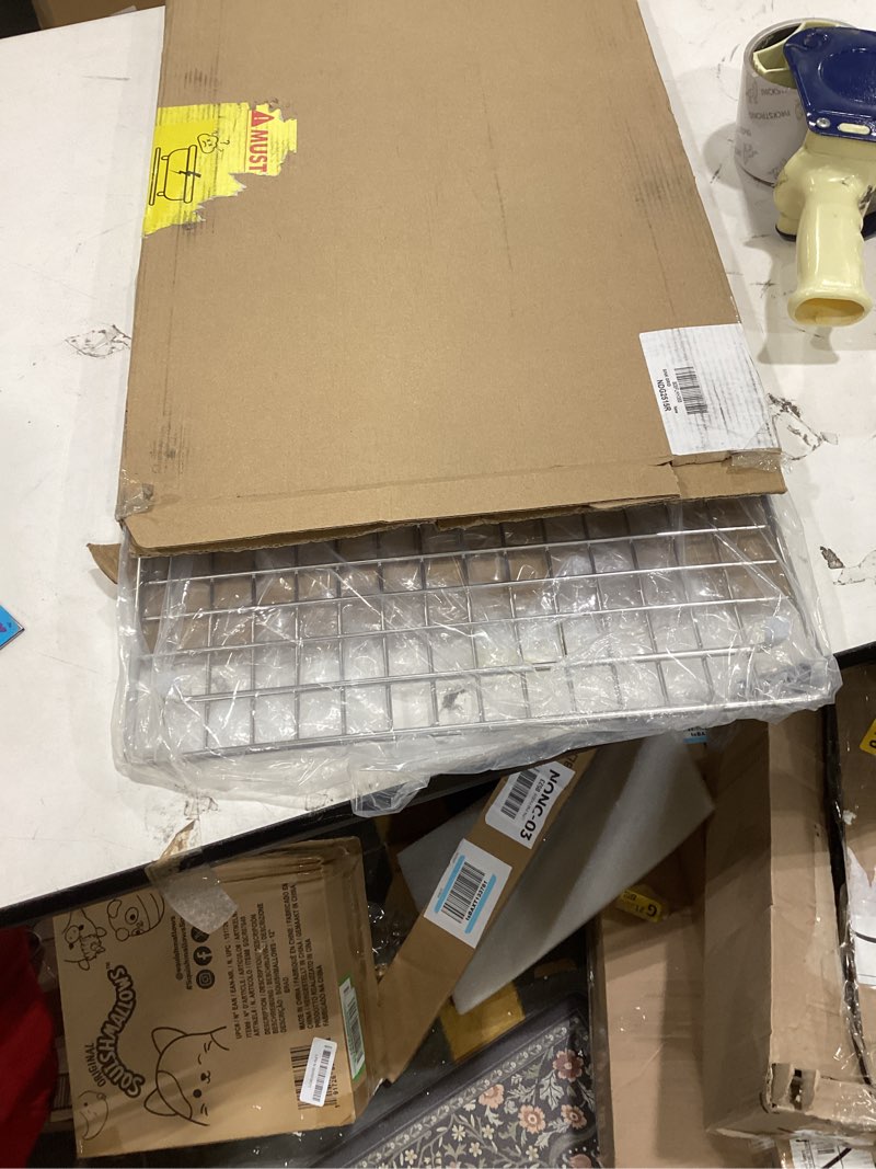 Condition photo showing Good Condition for Serene Valley Sink Bottom Grid 25" X 14-7/16", Rear Drain with Corner Radius 3/8", Sink Protector NDG2515R