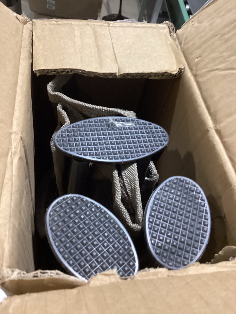 Condition photo showing Good Condition for redcamp 2 pack tripod hunting chairs for blinds, folding lightweight portable fishing chair for adults hunting stools with backrest, golf chairs for spectators, camo